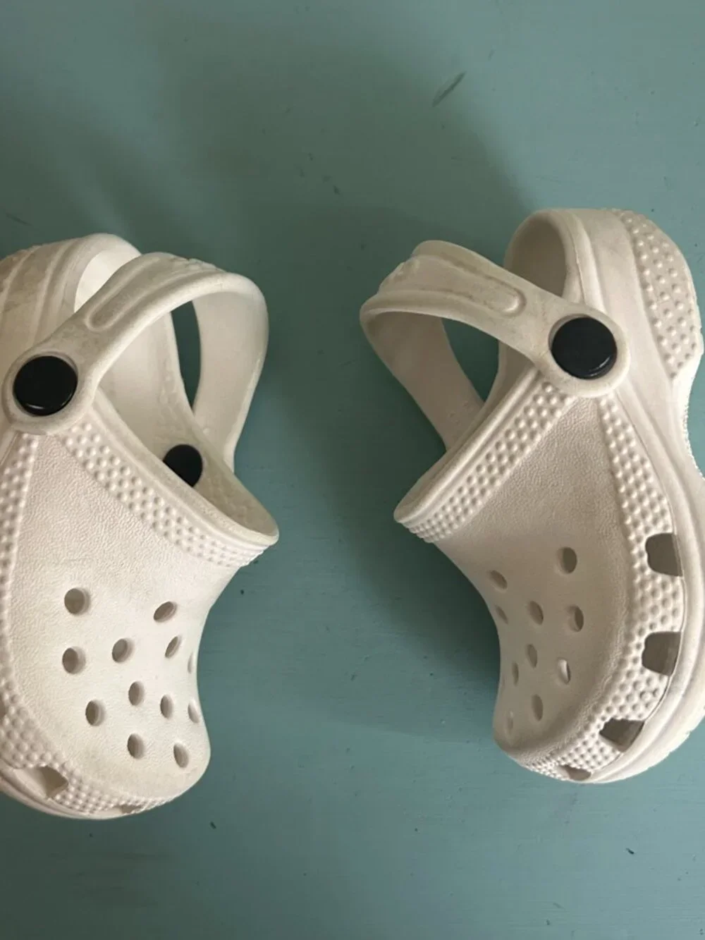 Crocs Littles Baby Crocs Infant Crocs White Baby Size 2 Size 3 White Crocs